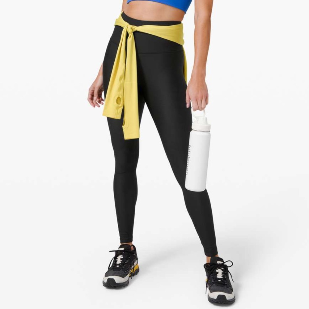 Lululemon Mapped Out High Rise Tight 28" Camo in Black/Black Women’s Size 8